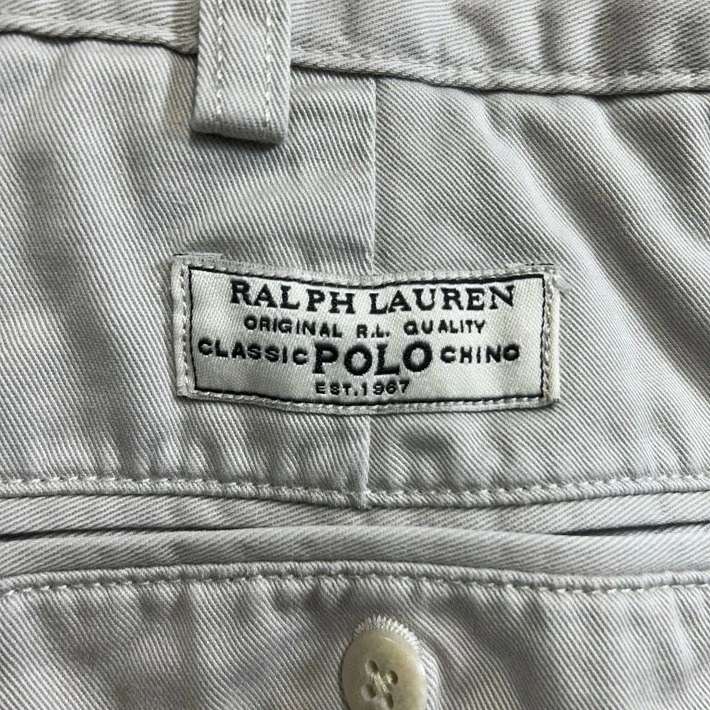 Polo By Ralph Lauren Andrew Shorts 100% Cotton Pleated Khakis 40